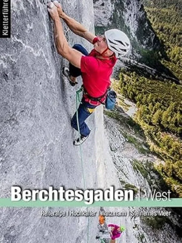 Buchdeckel für Alpinkletterführer Berchtesgaden West
