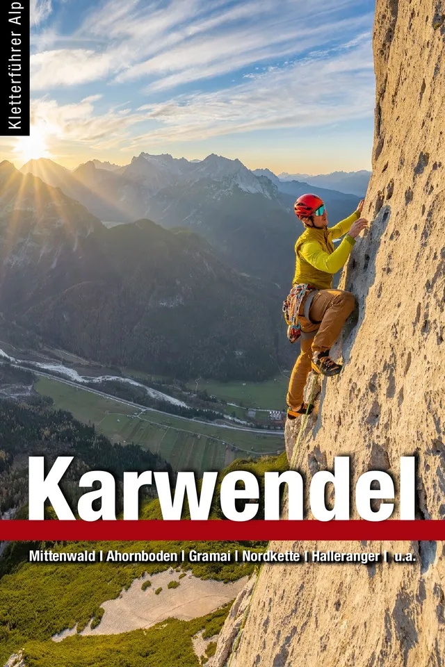 Book cover for Alpinkletterführer Karwendel