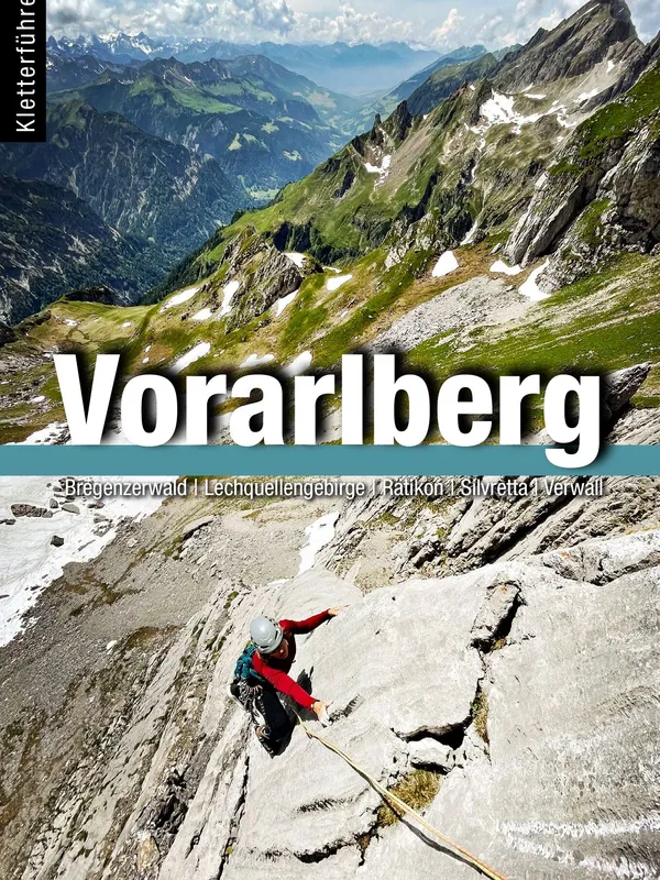 Buchdeckel für Alpinkletterführer Vorarlberg