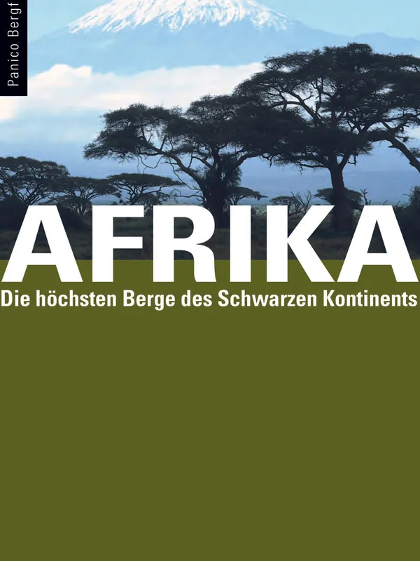 Buchdeckel für Bergführer Afrika