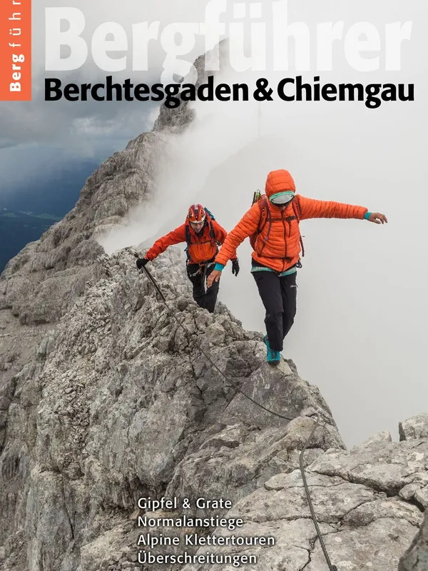 Buchdeckel für Bergführer Berchtesgaden & Chiemgau