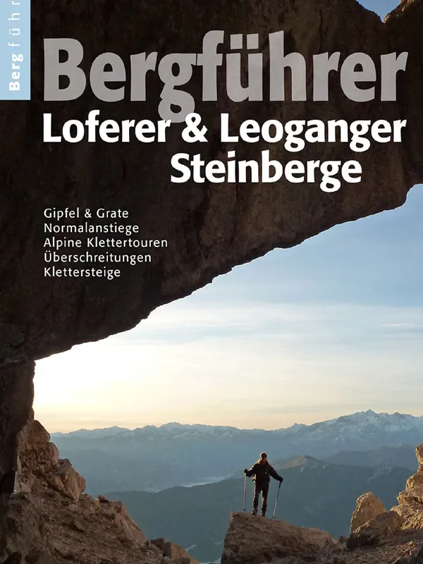 Buchdeckel für Bergführer Loferer und Leoganger Steinberge