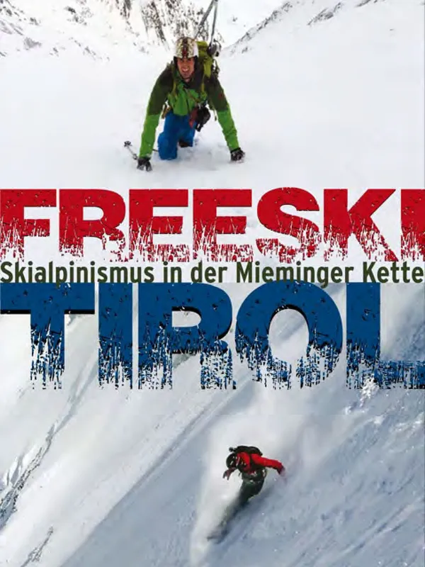 Buchdeckel für Freeski Tirol - Mieminger Kette