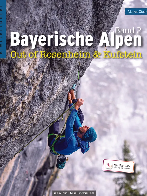 Buchdeckel für Kletterführer Bayerische Alpen Band 2