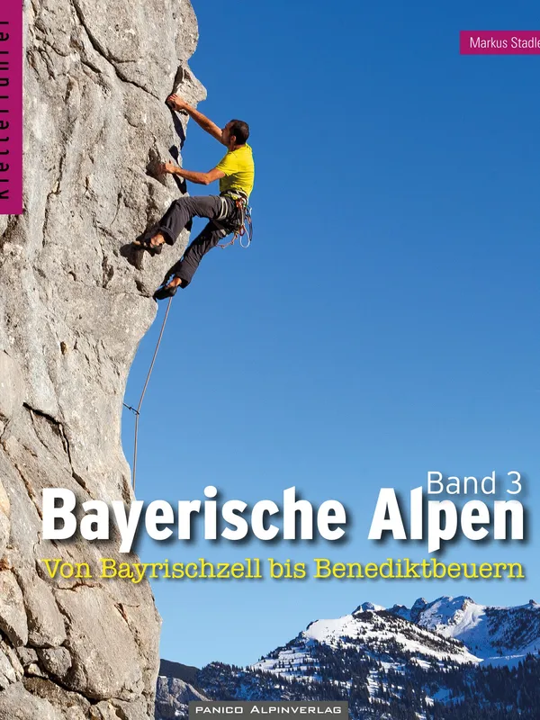 Buchdeckel für Kletterführer Bayerische Alpen Band 3