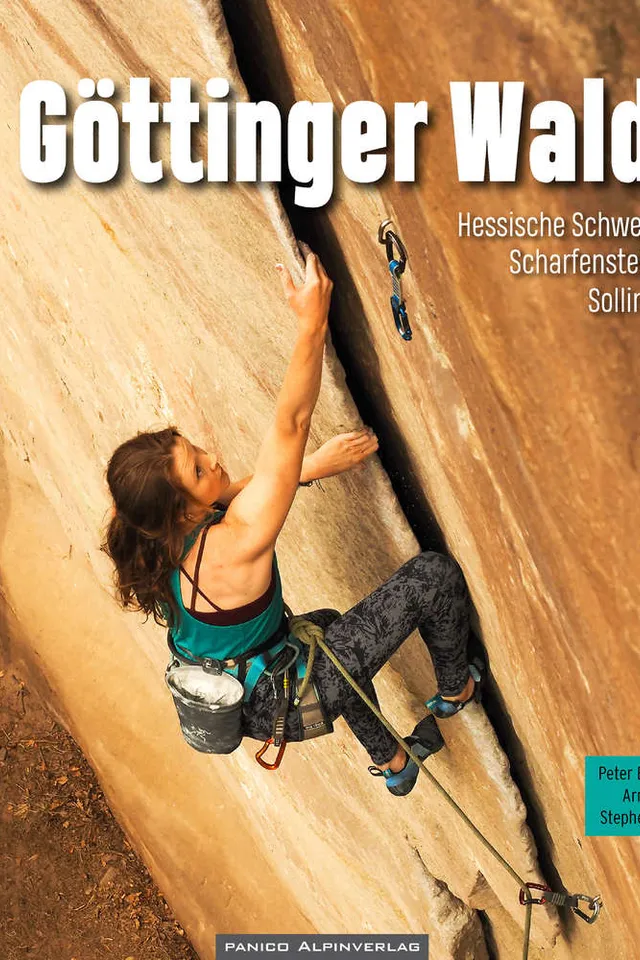 Book cover for Kletterführer Göttinger Wald & Hessische Schweiz, Scharfenstein, Solling