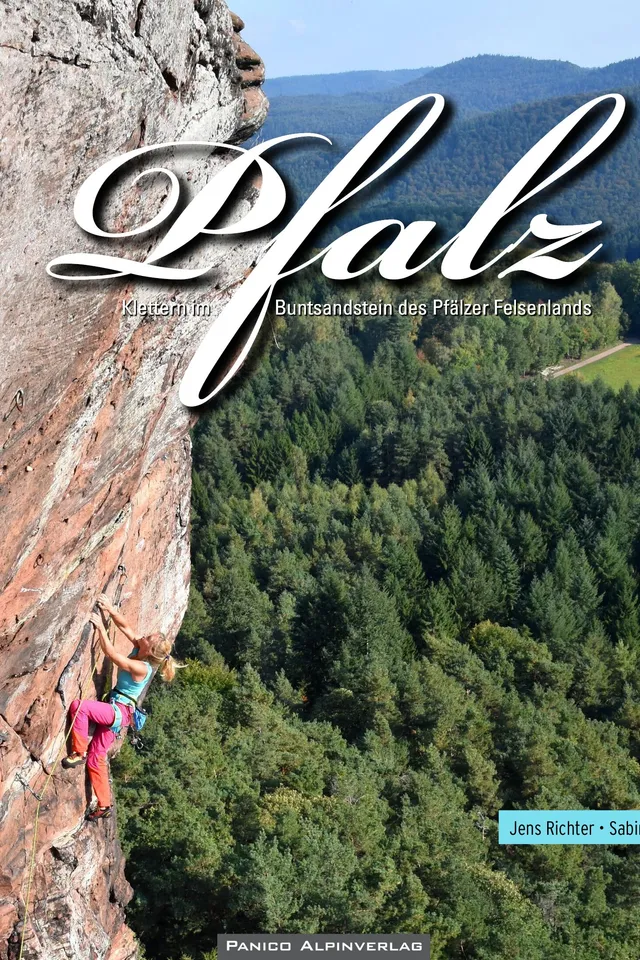 Book cover for Kletterführer Pfalz