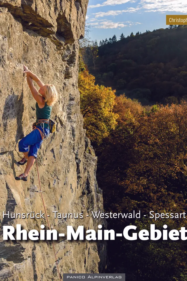 Book cover for Kletterführer Rhein-Main-Gebiet