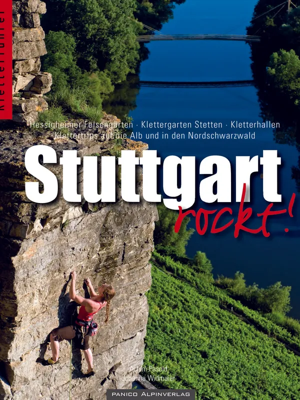 Buchdeckel für Kletterführer Stuttgart rockt!