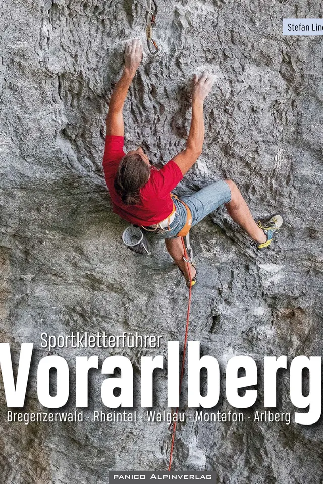 Buchdeckel für Sportkletterführer Vorarlberg