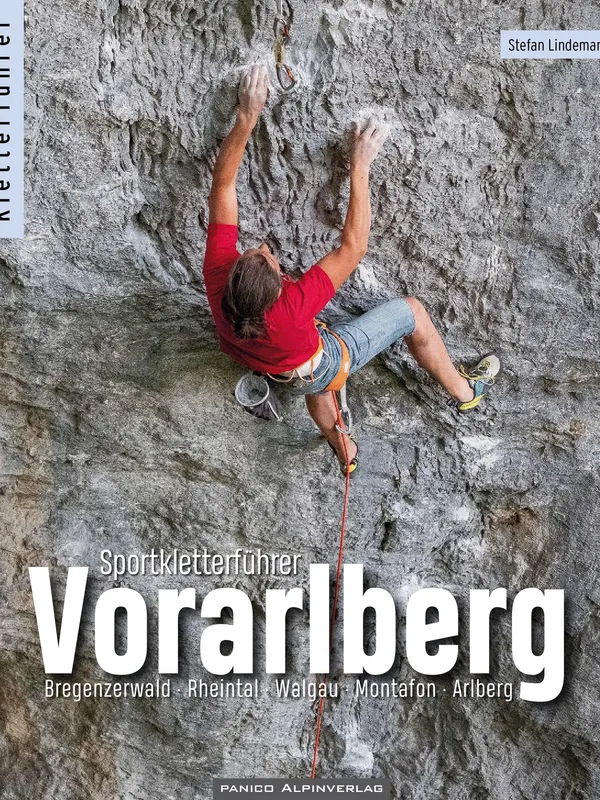 Buchdeckel für Sportkletterführer Vorarlberg