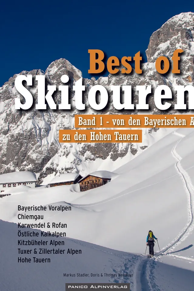 Buchdeckel für Best of Skitouren Band 1