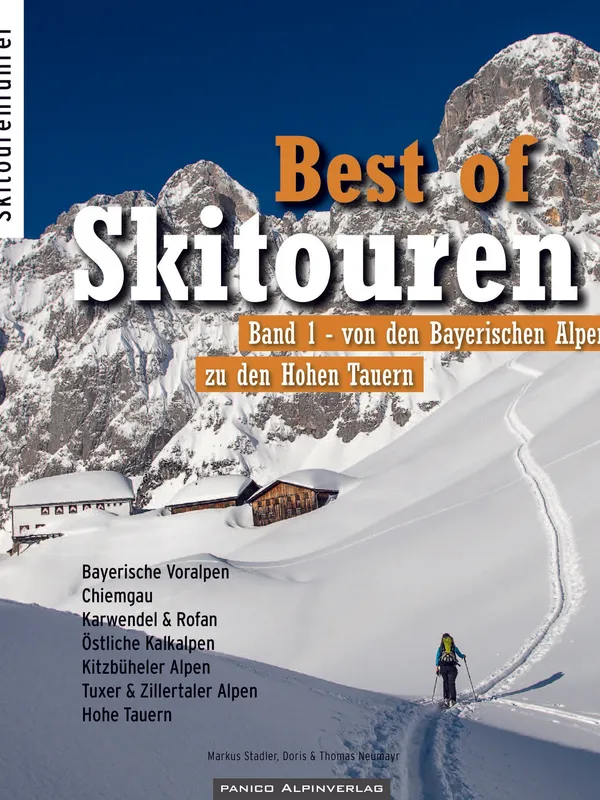 Buchdeckel für Best of Skitouren Band 1