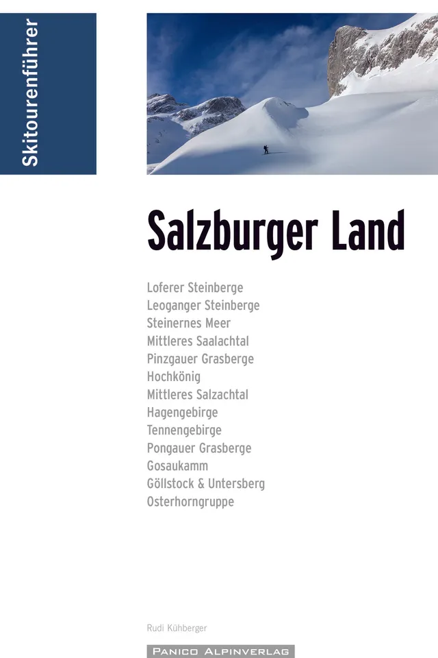 Book cover for Skitourenführer Salzburger Land Band 1