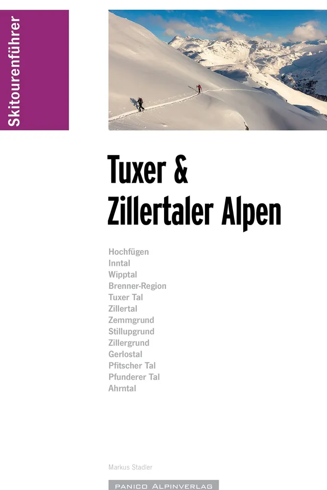Book cover for Skitourenführer Tuxer & Zillertaler Alpen